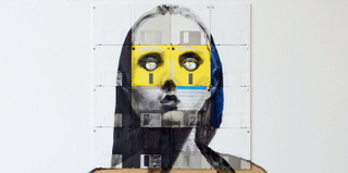 Illustration for article titled Timeless Portraits Created On Obsolete Floppy Disks And Film